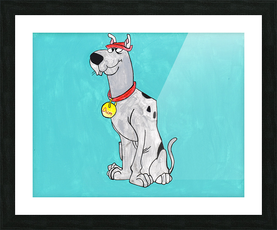 Scooby Dum. Matt G Picture Frame print