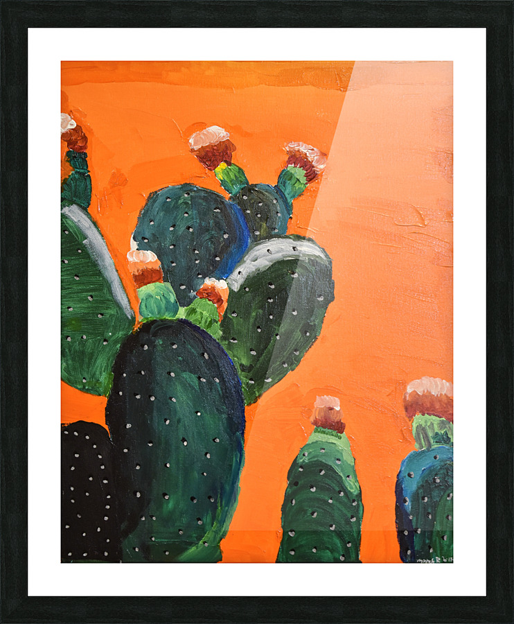 Town of El Paso. Michele R Picture Frame print