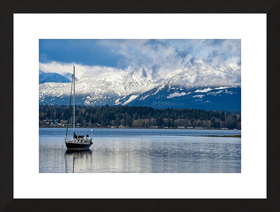 Morning Wait Picture Frame print