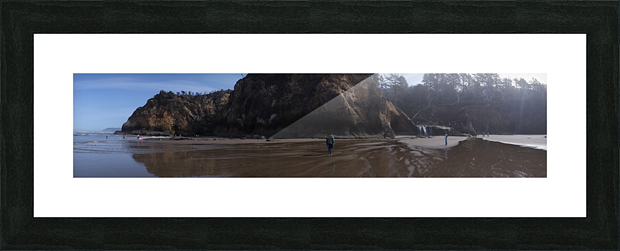 Hug Point North Picture Frame print