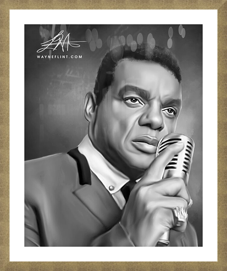 Ron Isley Picture Frame print