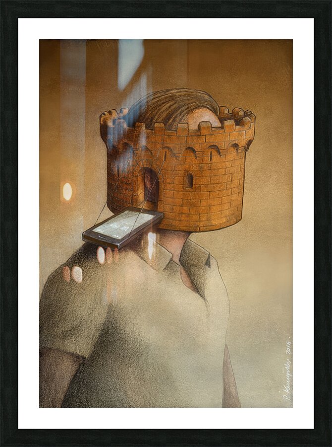 gate Picture Frame print