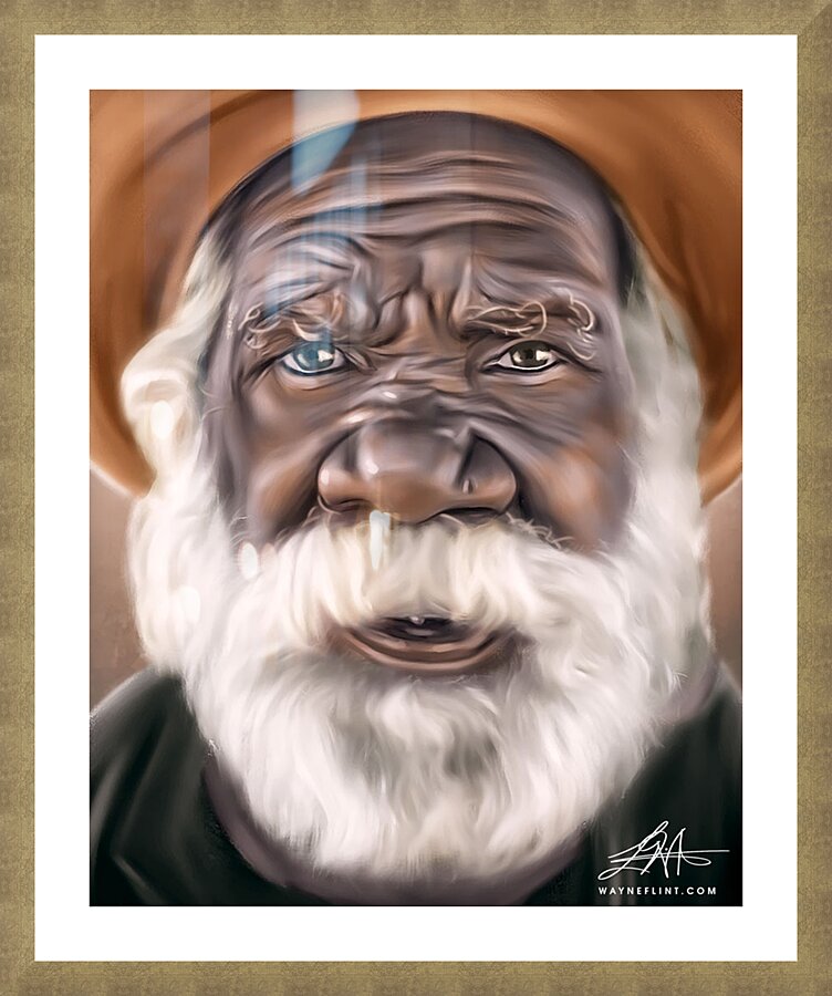 Ol Man Willie Picture Frame print