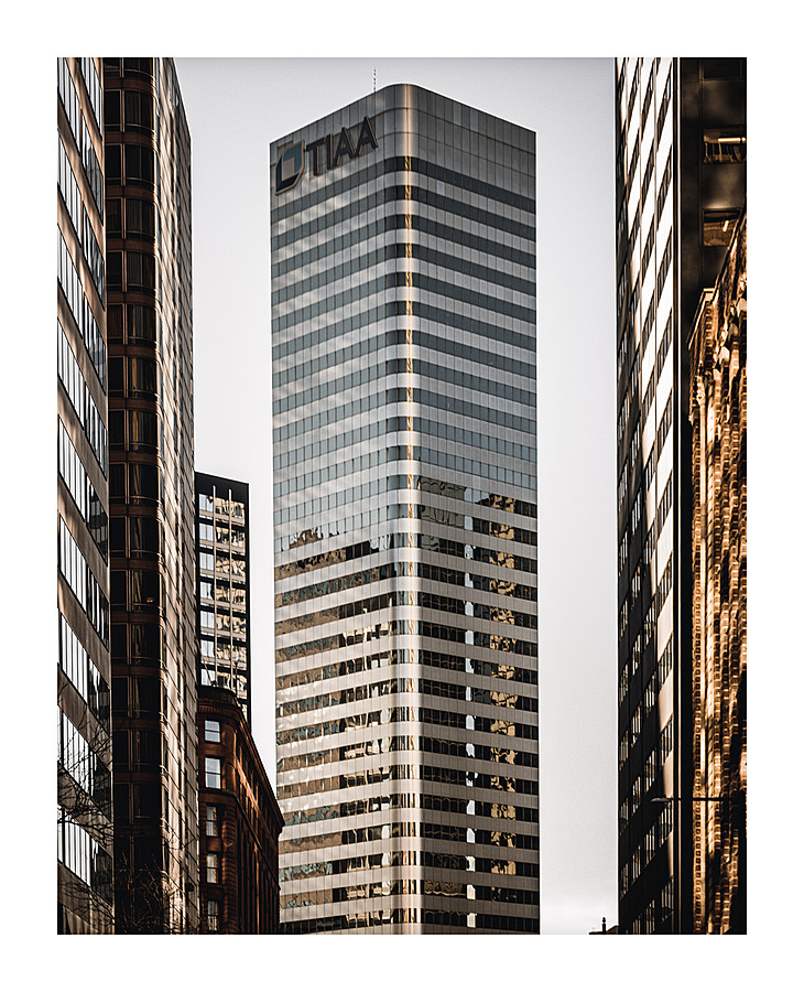 Downtown Office Building Picture Frame print