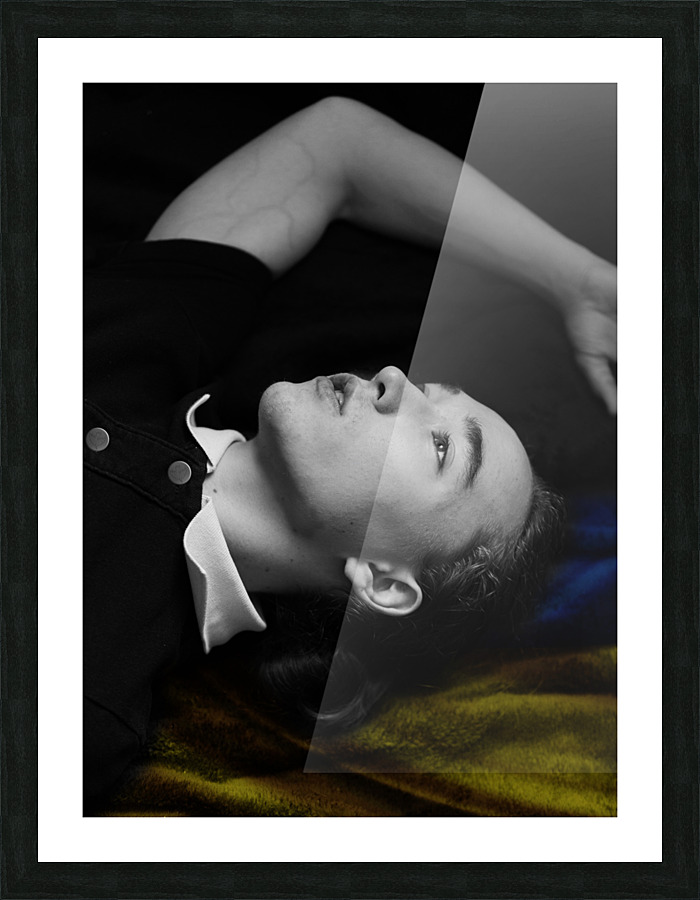 Peaceful man  Picture Frame print