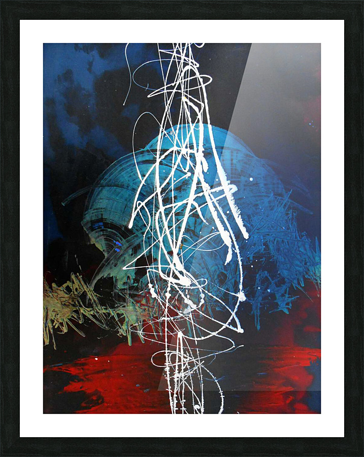 Ride The Lightning Picture Frame print