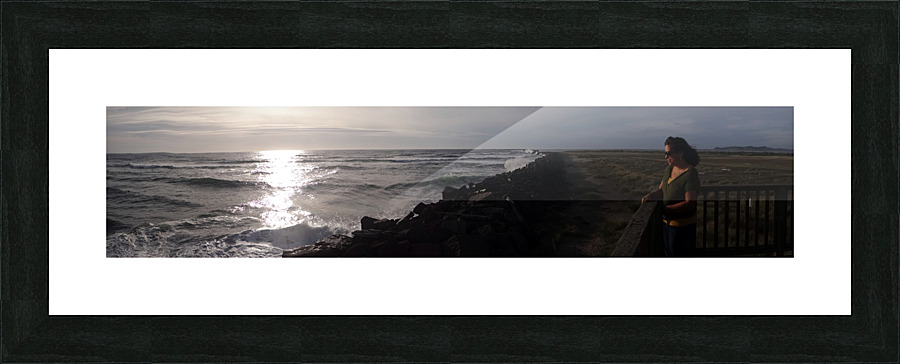 Oceanic Longing Picture Frame print