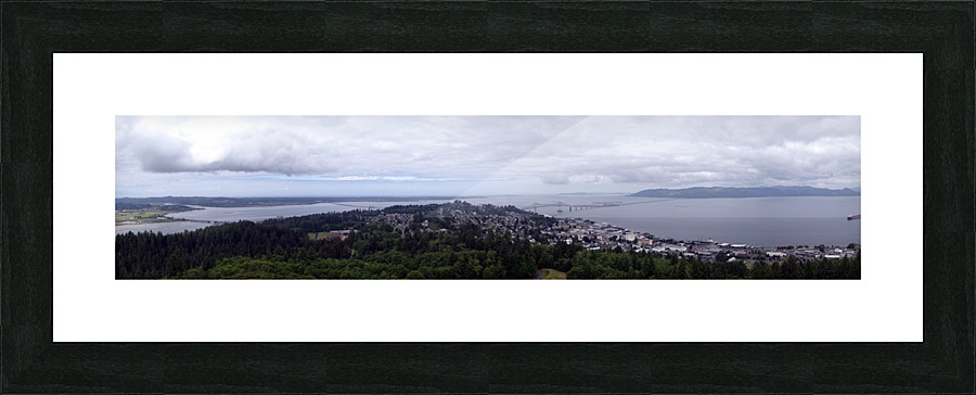 Astoria Oregon - Column View Picture Frame print