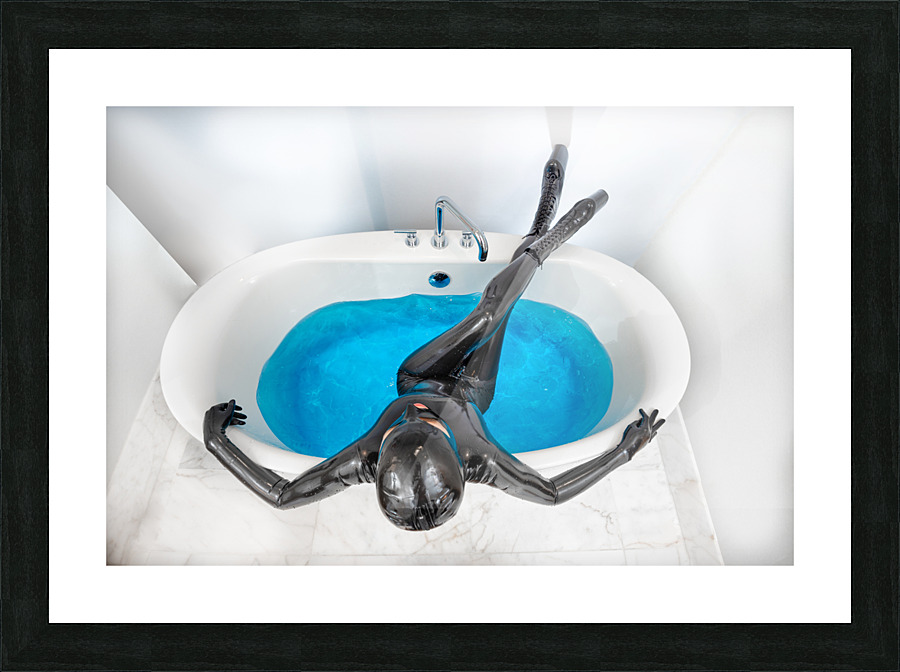 DefiantlyYours - Tub Art Picture Frame print