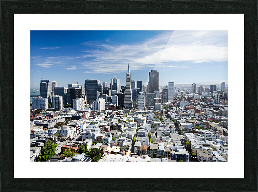 Downtown San Francisco Picture Frame print
