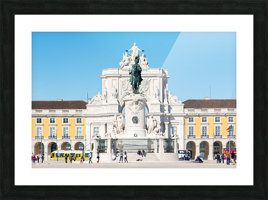 Lisbon - portugal - Commerce Square Picture Frame print
