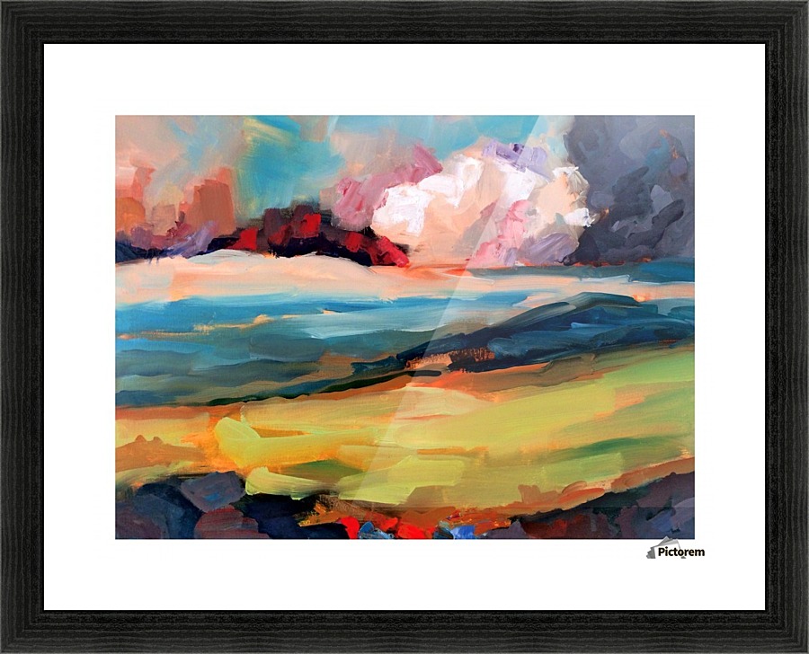 Dark Cloud Picture Frame print