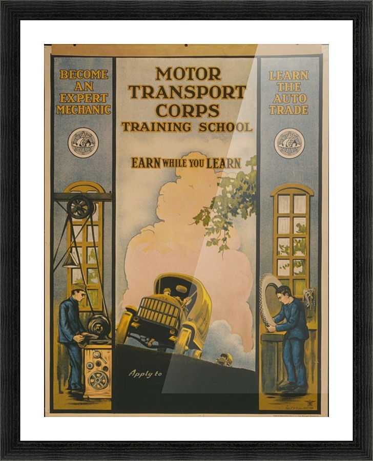 Learn a trade Picture Frame print