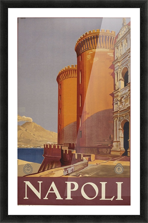 Napoli Picture Frame print