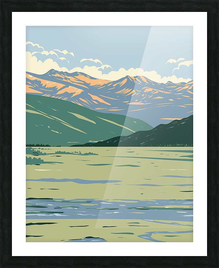 Tower Roosevelt Lamar Valley Yellowstone Natijpg Picture Frame print