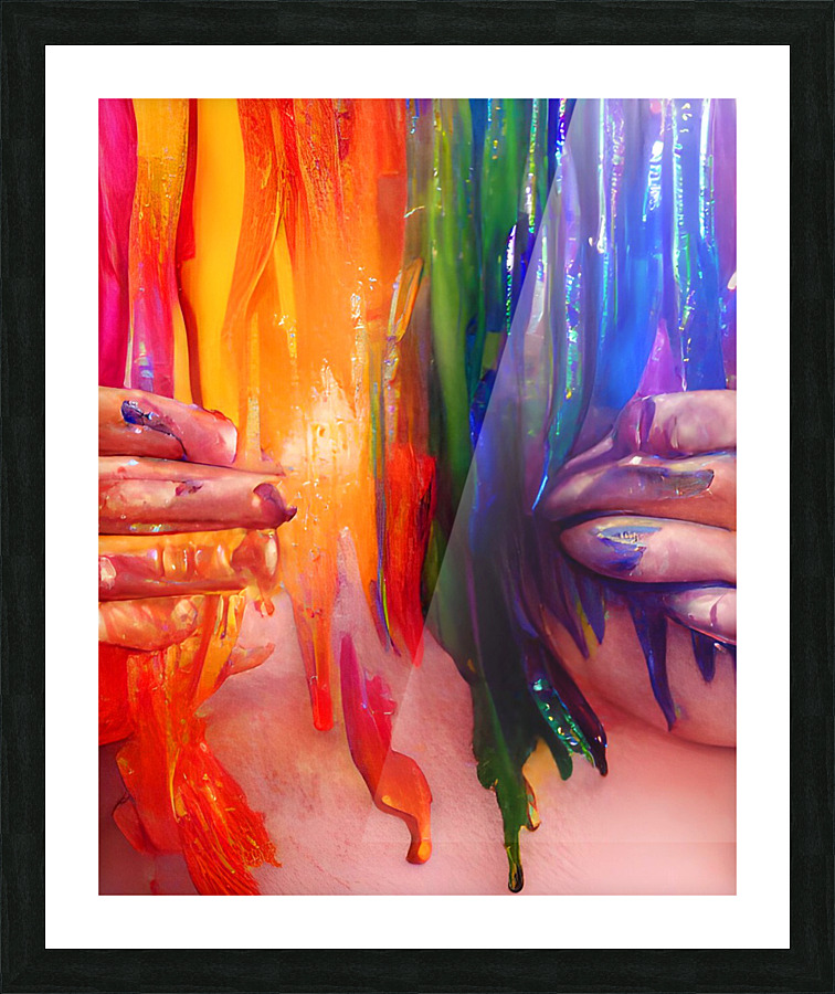 Showing The Pride Picture Frame print