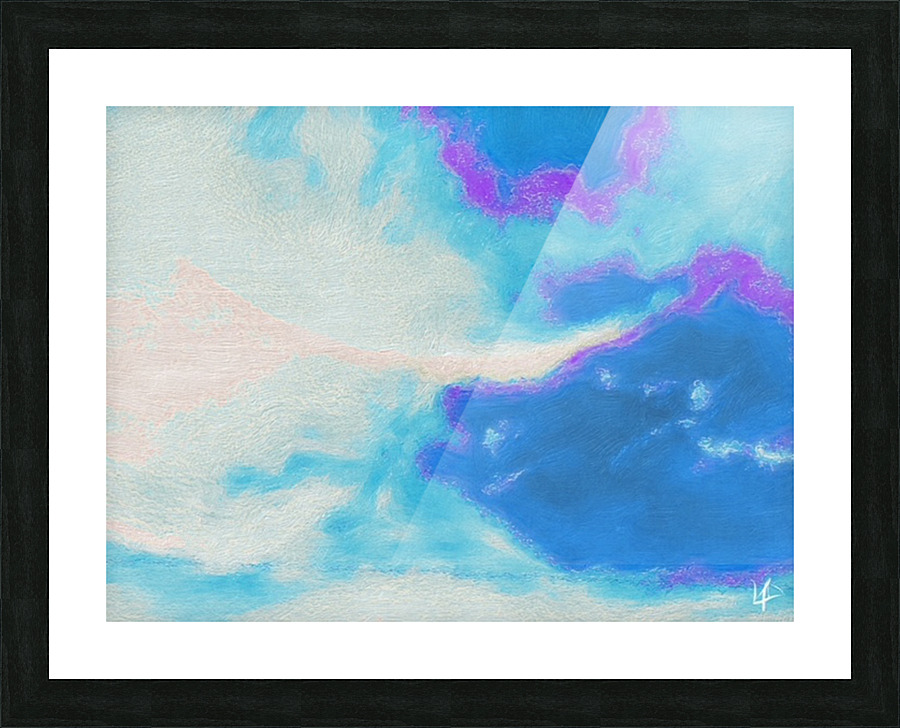 misty sky Picture Frame print
