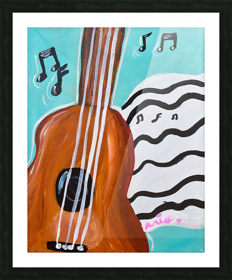 The Sound of Music. Ariana R  Framed Print Print