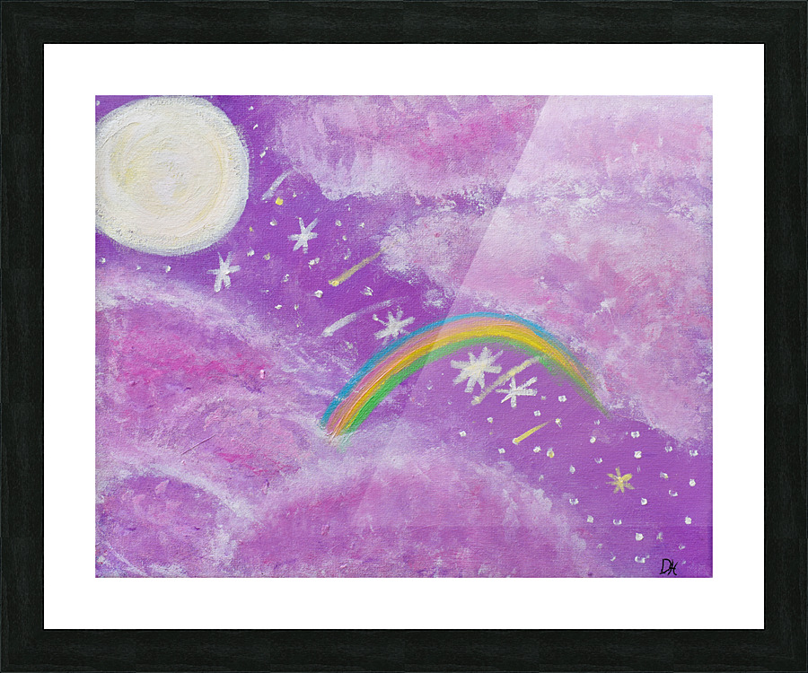 Lavender Skies. DaVere H Picture Frame print