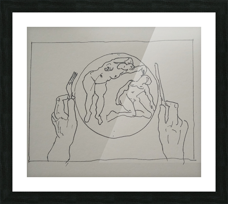 Dinner at Goya s Picture Frame print