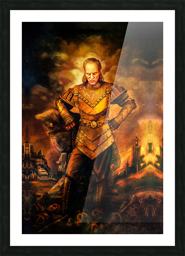 vigo the carpathian gigapixel colormod croppe Picture Frame print