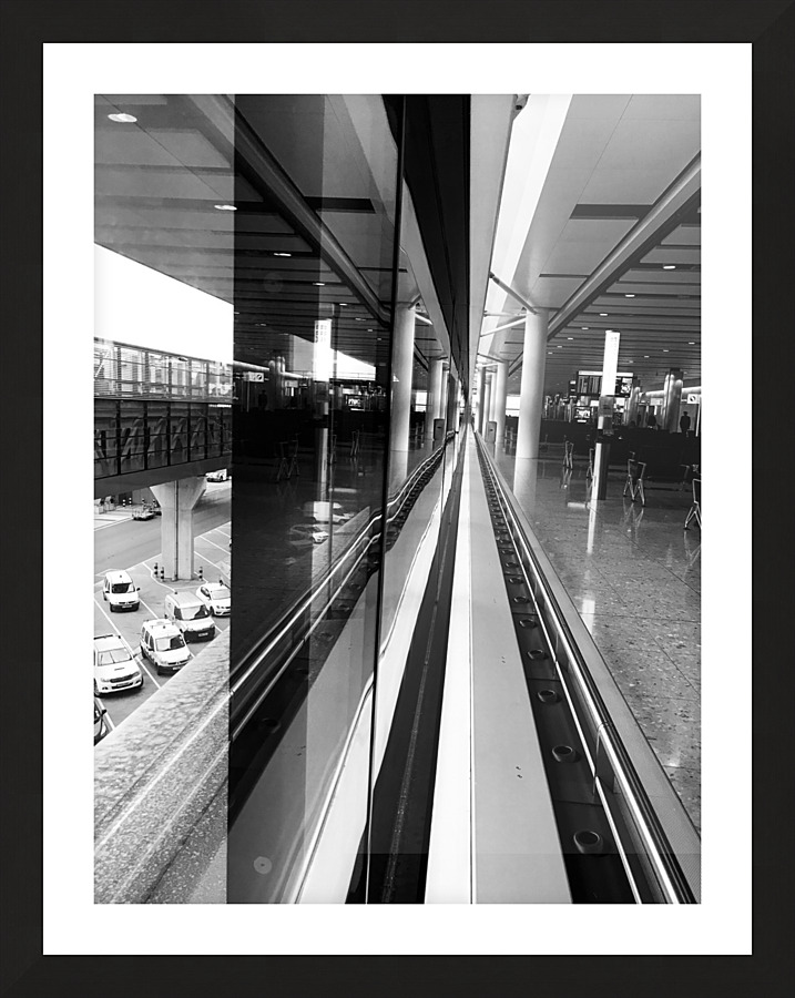 The Long Walk  Framed Print Print