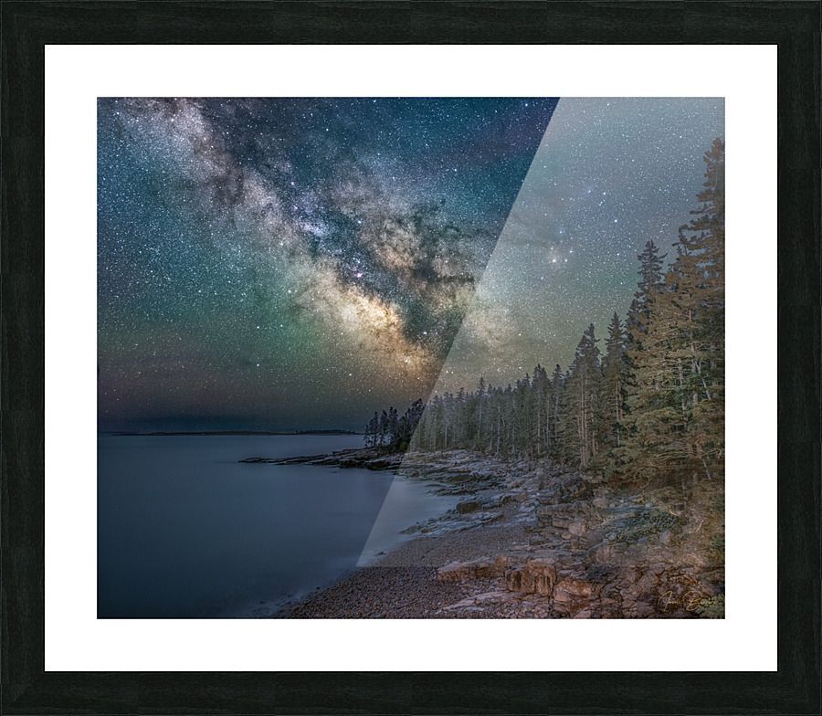 Schoodic Cove ANP 4  Framed Print Print