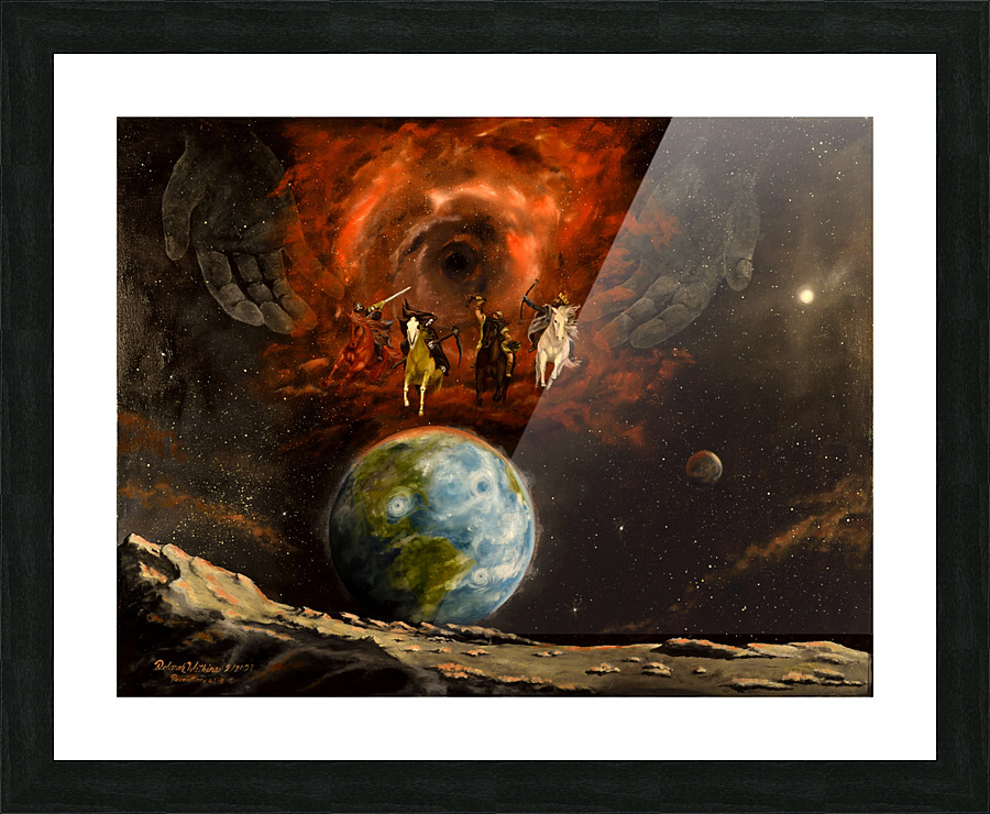 The Four Horsemen of the Apocalypse Picture Frame print