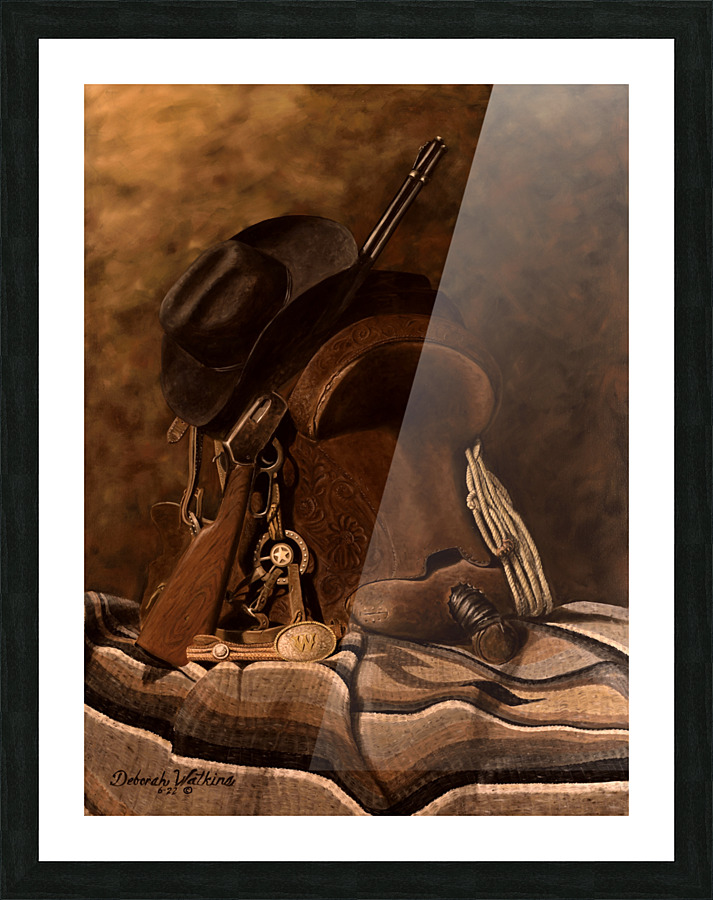 A Cowboys Treasure Picture Frame print
