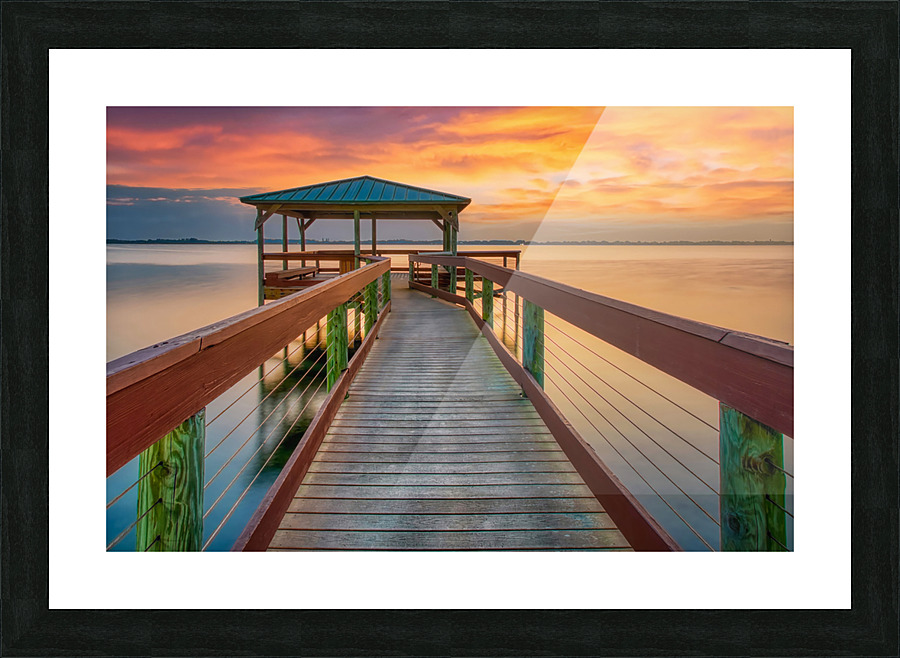 INDIAN RIVER LAGOON Picture Frame print