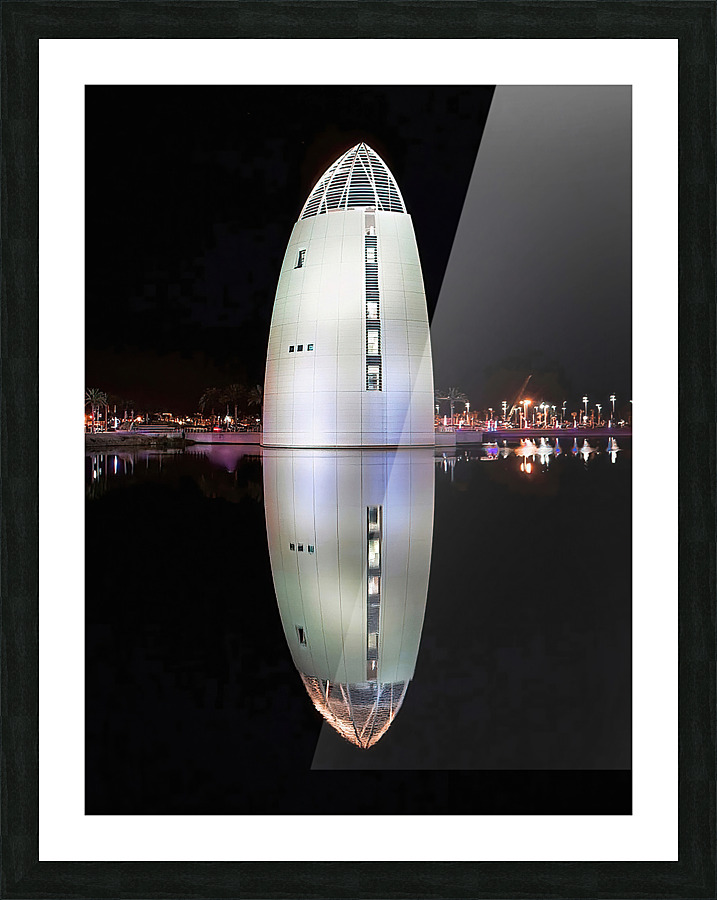 EXPLORATION TOWER Picture Frame print