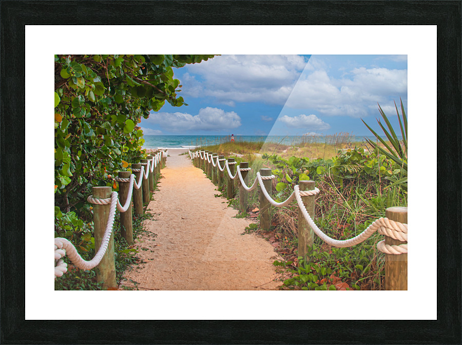  Cocoa Beach FL Picture Frame print