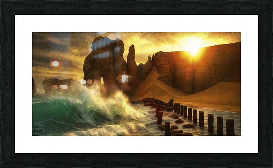 Great Waters Picture Frame print