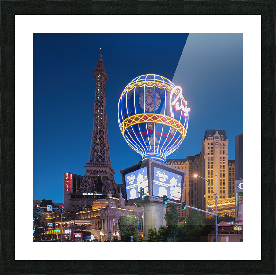 Las Vegas at Night Picture Frame print