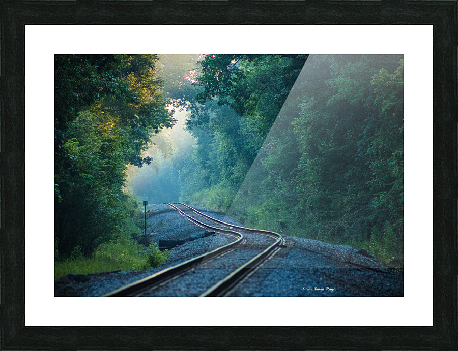 Adventure Awaits Picture Frame print