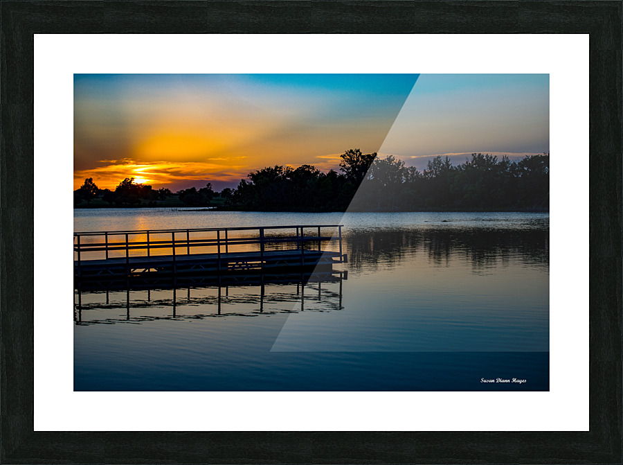 Cooks Landing Picture Frame print