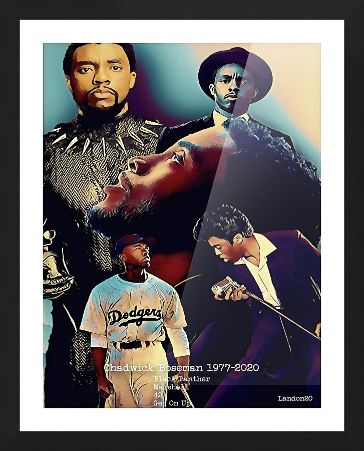 Forever Boseman 1 Picture Frame print