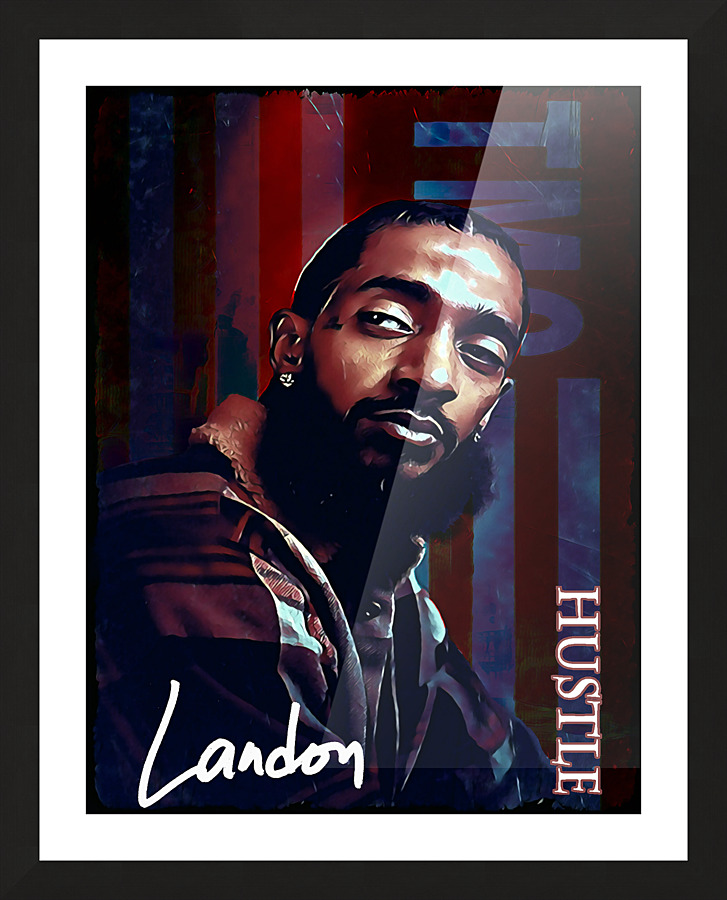 Hustle Man  1 Picture Frame print