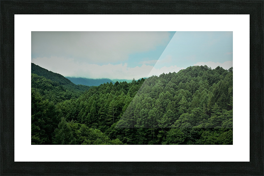 Standing all alone Picture Frame print