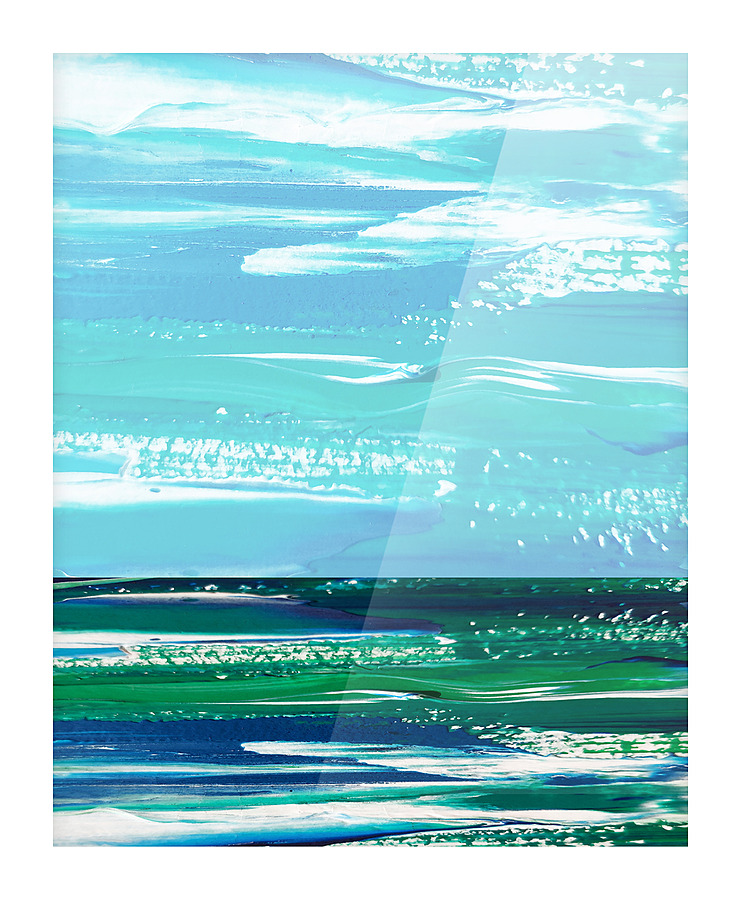Abstract Watermedium 46 Picture Frame print