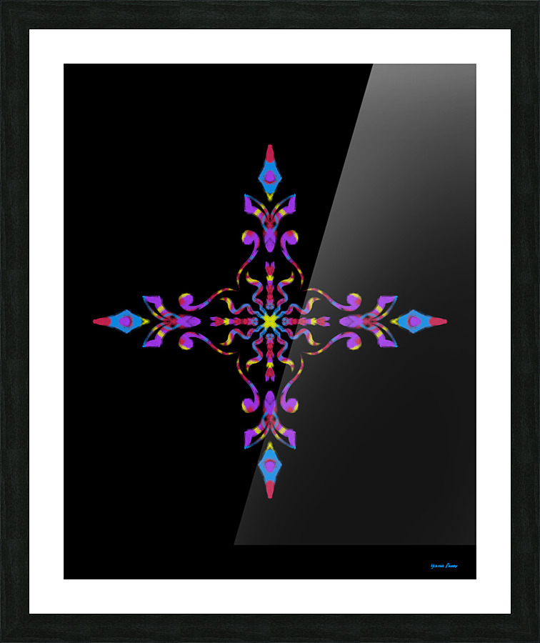 intertwined 48x60 AGAIN Picture Frame print