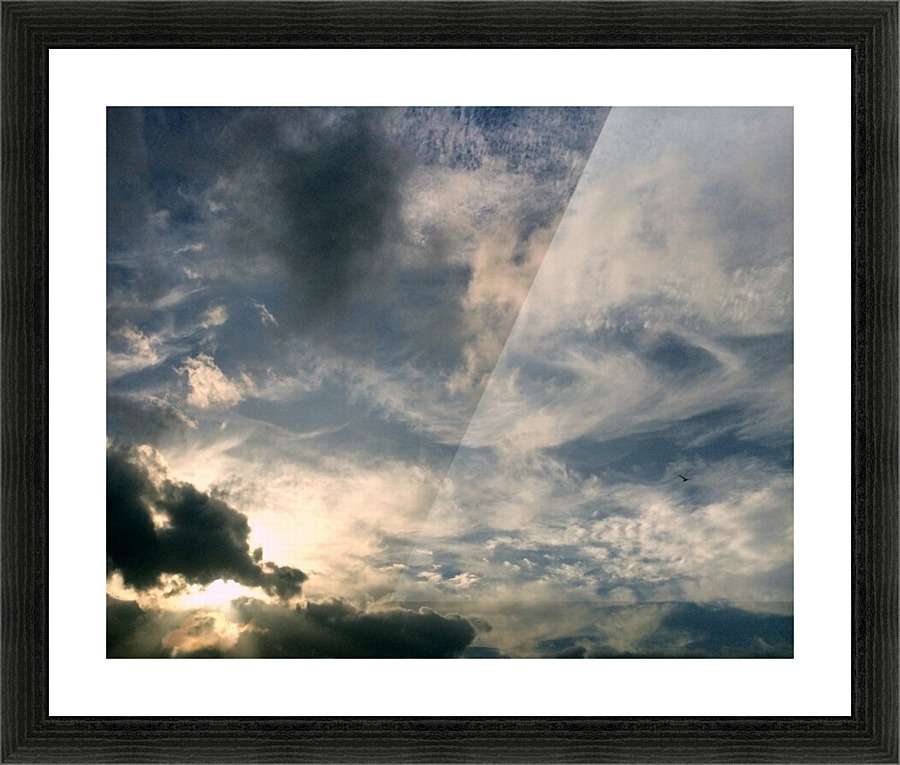 beautiful sky Picture Frame print