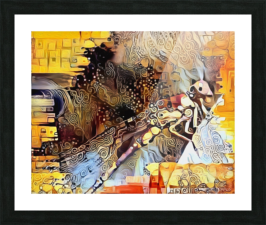 The Dragonfly Queen  Framed Print Print