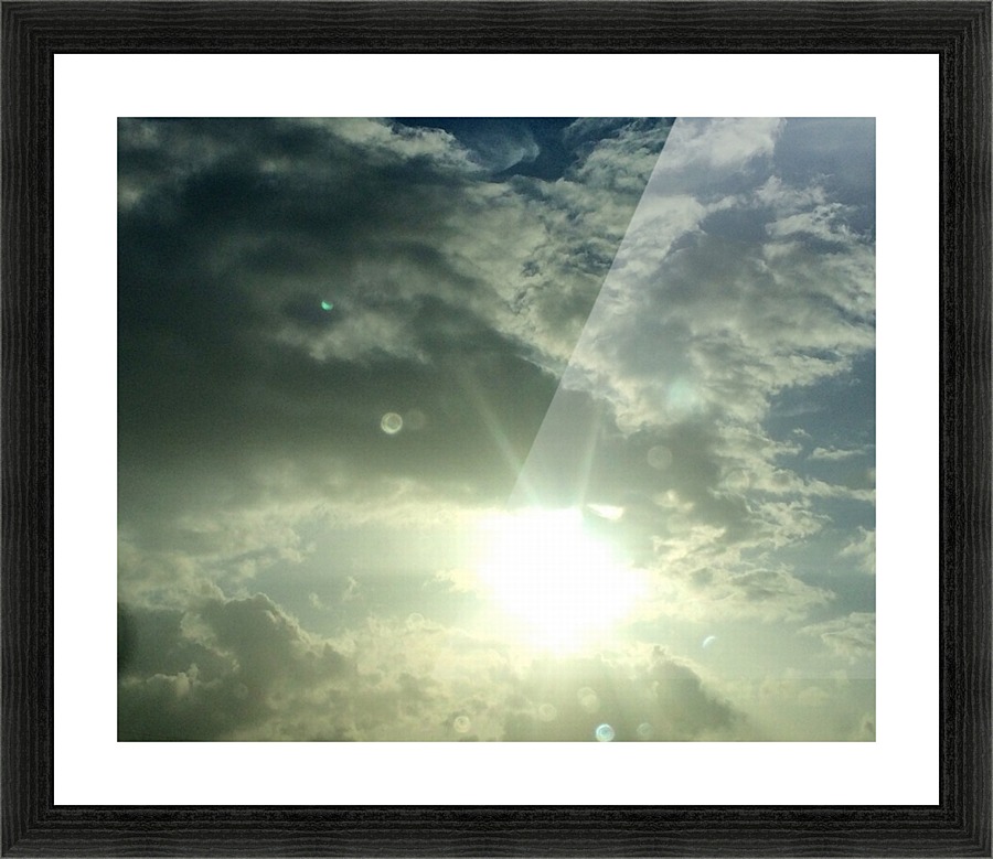 el sol Picture Frame print