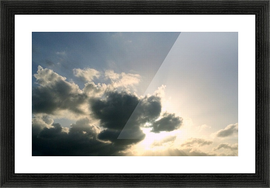 Sunny days Picture Frame print