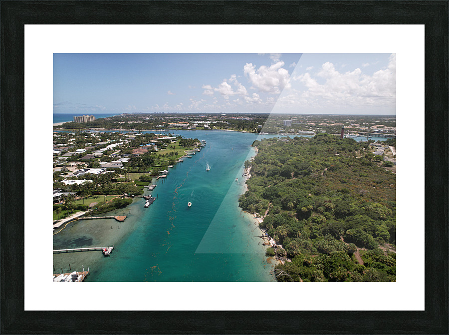 Jupiter Inlet FL Picture Frame print