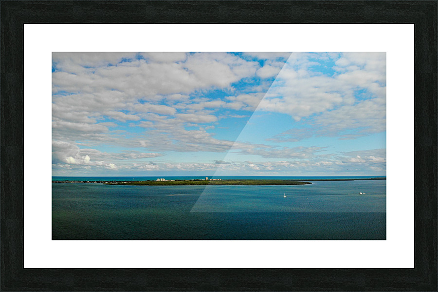 Indian River-Atlantic Ocean FL Picture Frame print