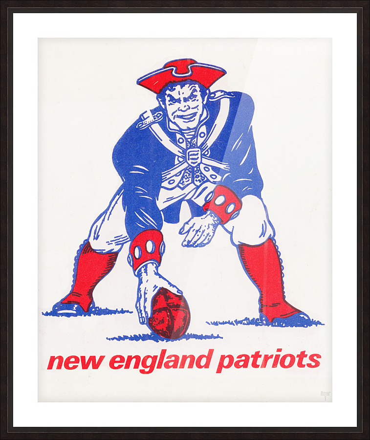 アート・デザイン・音楽 Wee Warriors and Playtime Patriots Vintage New England Patriots Pat the Patriot by Row One