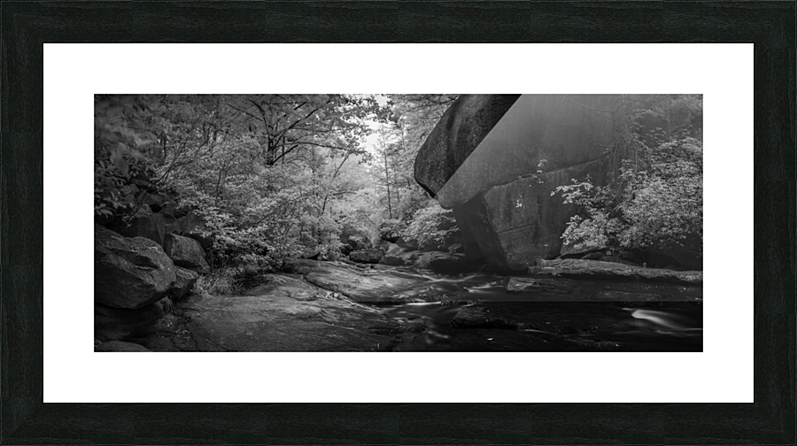Long Shoals in Infrared Picture Frame print