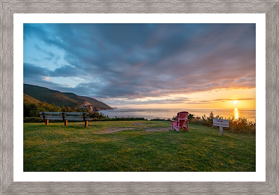 Cap Rouge Sunset Picture Frame print